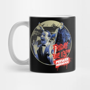 Friday the 13th Peewee Herman Mug